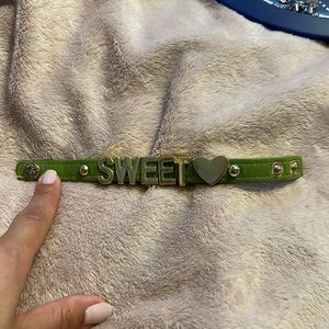 Super cute “sweet” cuff bracelet